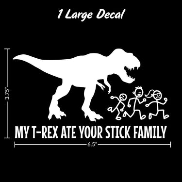 My T-Rex Ate Your Stick Family